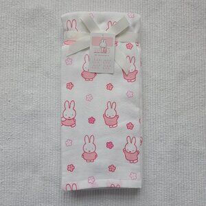 Set of 2 Miffy Kitchen Towels Pink Sakura Cherry Blossom Flower Spring Magenta